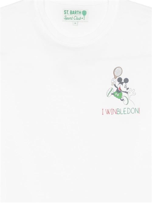T-shirt uomo MC2 Portofino bianca con grafica Disney MC2 SAINT BARTH | PORTOFINO02728L